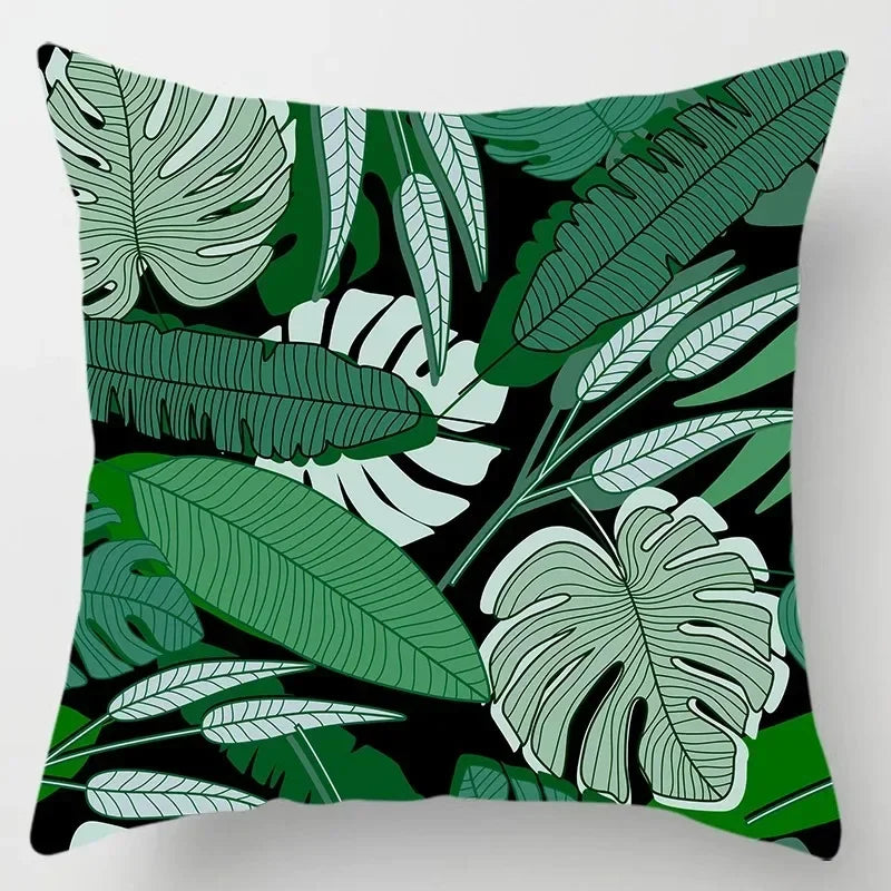 Axyaa Small Floral Geometric Heart Pillowcase