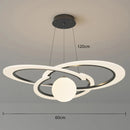 Axyaa LED Chandeliers Modern Pendant Light for Living and Dining Room Lighting