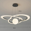 Axyaa LED Chandeliers Pendant Light Lamps for Modern Living & Dining Room