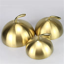Axya Gold Stainless Steel Plate Cover for Western Style Food & BBQ Pot