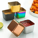 Axyaa Stainless Steel Sauce Cup Set for Kitchen Dipping & Serving