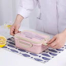 Axyaa Portable Microwavable Bento Box for Office, School or Picnic