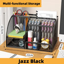 Axyaa Metal Pen Holder Desktop Storage Box Office Supplies Student Decor