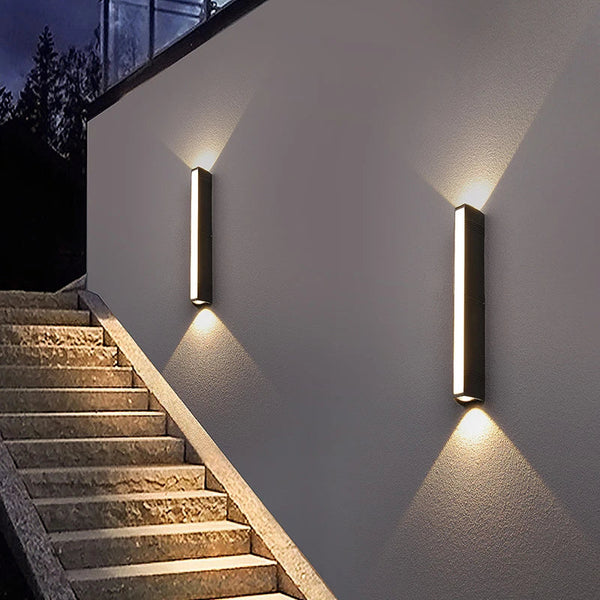 Axyaa Outdoor Waterproof Wall Lamp for Stairway, Corridor, Courtyard, and Balcony