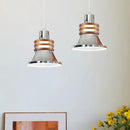 Axyaa Iron Plated Pendant Light for Modern Retro Decor