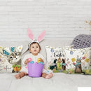 Easter Puppy Cat Egg Pattern Pillowcase - Axyaa Brand Home Decoration