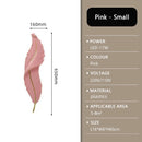 Axyaa LED Feather Wall Light for Bedroom and Living Room Decor