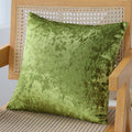 Axyaa Green Velvet Cushion Covers - Pack of 2