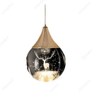 Axyaa Crystal Ball Wall Lamp: Elegant LED Decorative Lighting for Home Décor