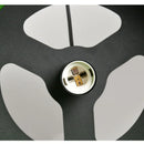 Axyaa Circular PET Acoustic Felt Pendant Light for Office, Restaurant, Cafe