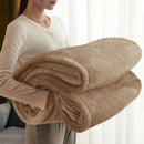 Axyaa Cozy Plush Fleece Blanket for Bed Sofa - All Season Lightweight Warm Winter Blanket