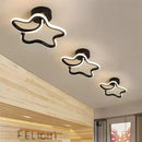 Axyaa 3 Color LED Ceiling Lamp: Modern Styles for Hallway, Bedroom, Living Room