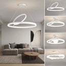Axyaa Nordic Minimalism LED Ceiling Chandelier for Indoor Lighting