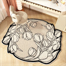 Axyaa Fluffy Carpet: Large Soft Area Rug for Living Room & Bedroom