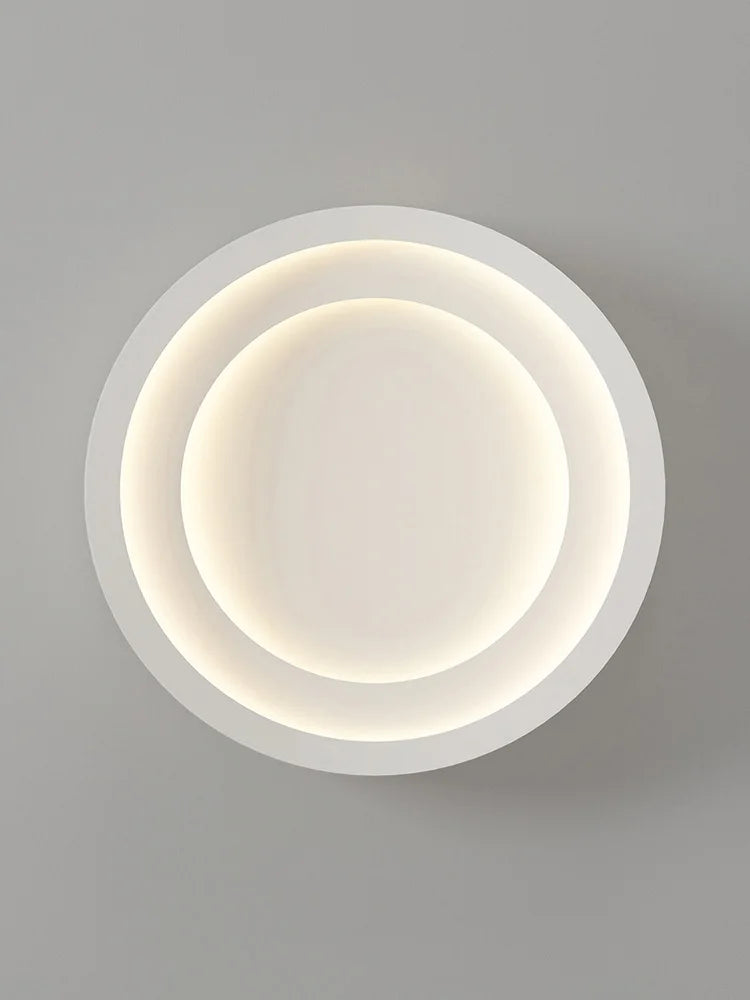 Axyaa Round Master Bedroom Lamp: Simple Modern Nordic LED Ceiling Lamps