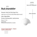 Nordic Modern Flower Bud Pendant Light by Axyaa for Bedroom, Bar, and Restaurant