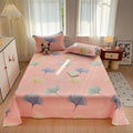 Axyaa Small Fresh Jet Cotton Sheet Single: Ideal for Student Dorms