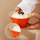 Axyaa Rainbow Gradient Ramen Bowls Set - 300ML Japanese Kitchen Tableware