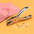 Axyaa Handheld 6mm Round Hole Punch Pliers for Stationery and Paper Punching