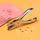 Axyaa Handheld 6mm Round Hole Punch Pliers for Stationery and Paper Punching