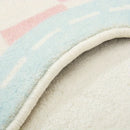 Axyaa Plush Dopamine Floral Carpet - Cozy Fluffy Rug for Home Living Room