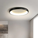 Axyaa Modern Circle Ceiling Chandeliers: Dimmable Round LED Light for Living Room, Bedroom, Kitchen & Office