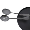 Axyaa Stainless Steel Slotted Spoon Set - Multicolored Big Soup Flatware Kit