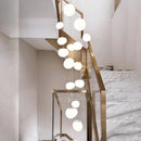 Axyaa Modern Chandelier for Dining Room | Hanging Pendant Light Fixture for Living Room