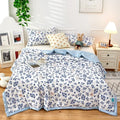 Axyaa Cotton Double Quilts: Cartoon Spring Summer Design, Soft & Comfortable, Adult Child Sizes