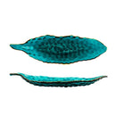 Axyaa Retro Glass Fruit Plate: Creative Hammer Pattern, Light Luxury Design