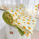Axyaa Lightweight Double Gauze Quilt: Queen Size Soft Soya Fibre Comforter