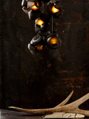 Axyaa Glass Design Ceiling Chandelier Suspension Light for Living Room