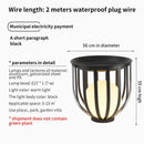 Axyaa High-end Solar Tea Table Lamp for Outdoor Courtyard Garden