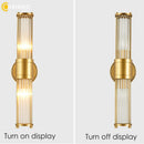 Axyaa Copper Wall Sconce Light Indoor Wall Mount Lamp for Home Decor