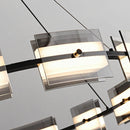 Axyaa Designer Copper Chandelier, Modern Island Table Lamp
