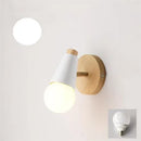 Axyaa Nordic Simple LED Wall Lamp for Children's Room, Bedroom, and Hallway