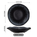 Axyaa Ceramic Fruit Plate for Western Salad and Vegetables