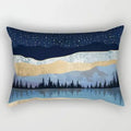 Axyaa Short Plush Rectangular Pillow Cover for Sofa, Car, Living Room - 30x50cm 40x60cm