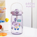 Axyaa Dinosaur Plastic Water Bottle with Handle