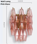 Axyaa Glass Ceiling Chandelier: Luxury Colorful Modern Lighting for Living Room, Villa, Kitchen
