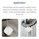 Axyaa Bluetooth Mini Tracker: Apple Find My Compatible, GPS Positioner for Kids, Pets & Cars
