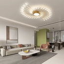 Axyaa Firework Decor LED Ceiling Lights for Living Room Bedroom Kitchen, Nordic Indoor Home Fixture