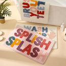 Axyaa Microfiber Non-Slip Kids Bathroom Rug - Water Absorbent, Cute Design