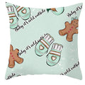 Axyaa Christmas Decorative Pillow Cover 45X45CM
