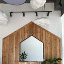 Axyaa Nordic Cloud Pendant Light for Kids' Room Restaurant Silk Cotton LED Lighting