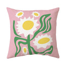 Axyaa Abstract Art Drawing Pillowcase 45x45cm Square Pillow Cover