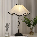 Axyaa Petal Wrought Iron Bar Table Lamp - Modern Bedroom Atmosphere Night Light