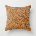 Axyaa Wood Texture Marble Pillowcases - Geometric Cushions Case for Home Decor