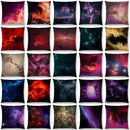 Axyaa Night Sky Nebula Galaxy Universe Cushion Cover Home Sofa Decoration