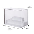 Axyaa Acrylic Display Rack for Action Figures & Dolls - Transparent & Dustproof